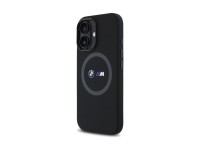 BMW M Silicone Printed Ring MagSafe Case for iPhone 16 - Black BMW M Silicone Printed Ring MagSafe Case for iPhone 16 - Black
