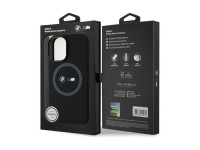 BMW M Silicone Printed Ring MagSafe Case for iPhone 16 - Black BMW M Silicone Printed Ring MagSafe Case for iPhone 16 - Black