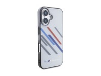 Capa BMW Motosport IML com riscas aleatórias para iPhone 16 Plus - Cinzento Capa BMW Motosport IML com riscas aleatórias para iPhone 16 Plus - Cinzento