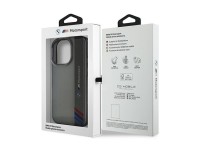 BMW Motosport IML Vertical Stripe Case for iPhone 16 Pro - Gray BMW Motosport IML Vertical Stripe Case for iPhone 16 Pro - Gray