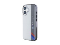 BMW Motosport IML Vertical Stripe iPhone 16 Case - Gray