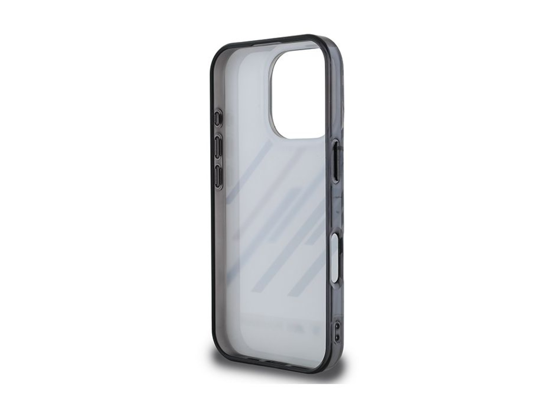 Capa BMW Motosport IML Random Stripes para iPhone 16 Pro - Cinzento