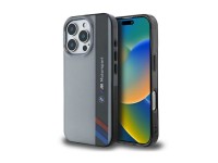 BMW Motosport IML Vertical Stripe Case for iPhone 16 Pro - Gray BMW Motosport IML Vertical Stripe Case for iPhone 16 Pro - Gray