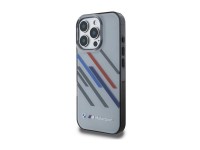Capa BMW Motosport IML Random Stripes para iPhone 16 Pro - Cinzento Capa BMW Motosport IML Random Stripes para iPhone 16 Pro - Cinzento