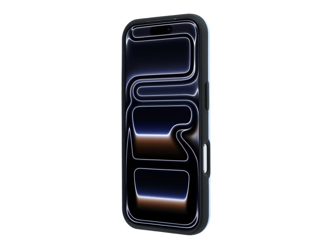 Capa Mercedes em pele semi-envolvente da linha Iconic com MagSafe para iPhone 18 Pro Max / 17 Pro Ma
