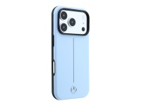 Capa Mercedes em pele semi-envolvente da linha Iconic com MagSafe para iPhone 18 Pro Max / 17 Pro Ma Capa Mercedes em pele semi-envolvente da linha Iconic com MagSafe para iPhone 18 Pro Max / 17 Pro Ma