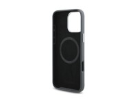 Mercedes Silicone Vertical Tonal Stripes MagSafe Case for iPhone 16 Pro Max - Gray