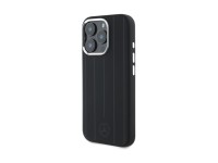 Mercedes Silicone Vertical Tonal Stripes MagSafe Case for iPhone 16 Pro Max - Black Mercedes Silicone Vertical Tonal Stripes MagSafe Case for iPhone 16 Pro Max - Black