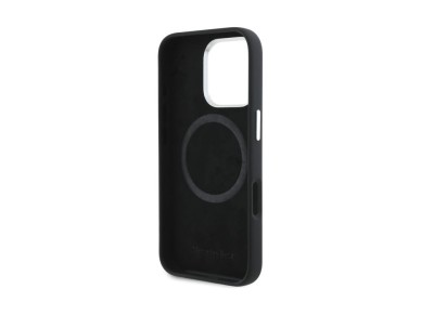 Mercedes Silicone Vertical Tonal Stripes MagSafe Case for iPhone 16 Pro Max - Black Mercedes Silicone Vertical Tonal Stripes MagSafe Case for iPhone 16 Pro Max - Black