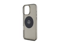 Funda Mercedes MB con estampado de estrellas para iPhone 16 Pro - Negra Funda Mercedes MB con estampado de estrellas para iPhone 16 Pro - Negra