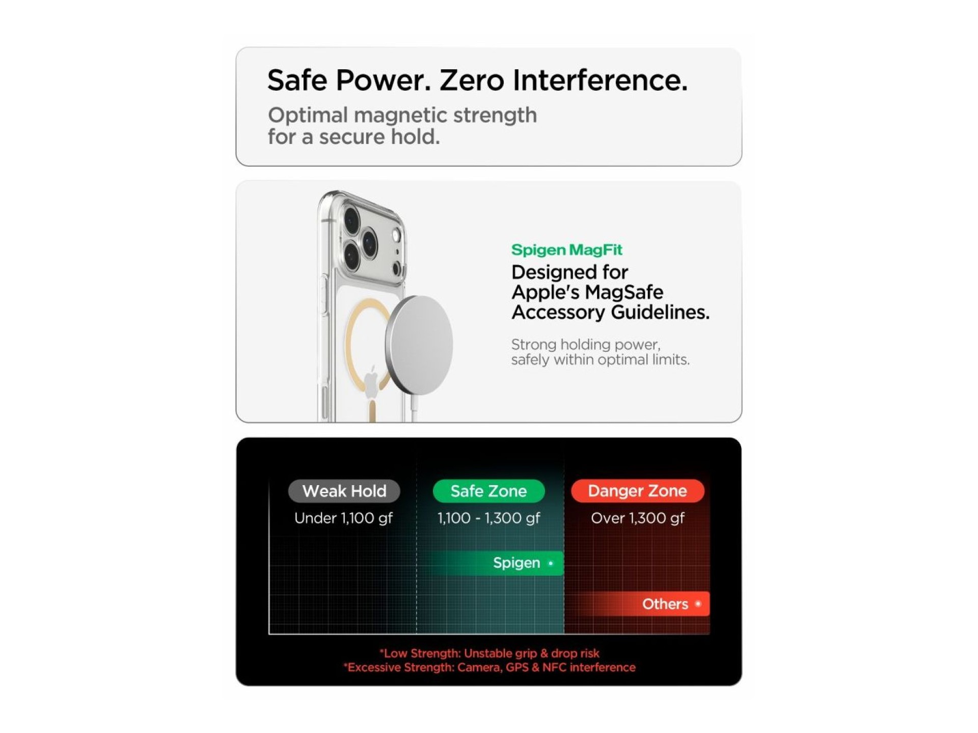 Capa Spigen Ultra Hybrid Mag MagSafe para iPhone 18 Pro/17 Pro - Dourado Transparente