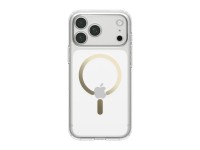 Capa Spigen Ultra Hybrid Mag MagSafe para iPhone 18 Pro/17 Pro - Dourado Transparente Capa Spigen Ultra Hybrid Mag MagSafe para iPhone 18 Pro/17 Pro - Dourado Transparente