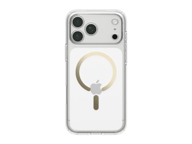 Spigen Ultra Hybrid Mag MagSafe Case for iPhone 18 Pro / 17 Pro - Transparent Gold Spigen Ultra Hybrid Mag MagSafe Case for iPhone 18 Pro / 17 Pro - Transparent Gold