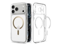 Funda Spigen Ultra Hybrid Mag MagSafe para iPhone 18 Pro / 17 Pro - Oro transparente Funda Spigen Ultra Hybrid Mag MagSafe para iPhone 18 Pro / 17 Pro - Oro transparente