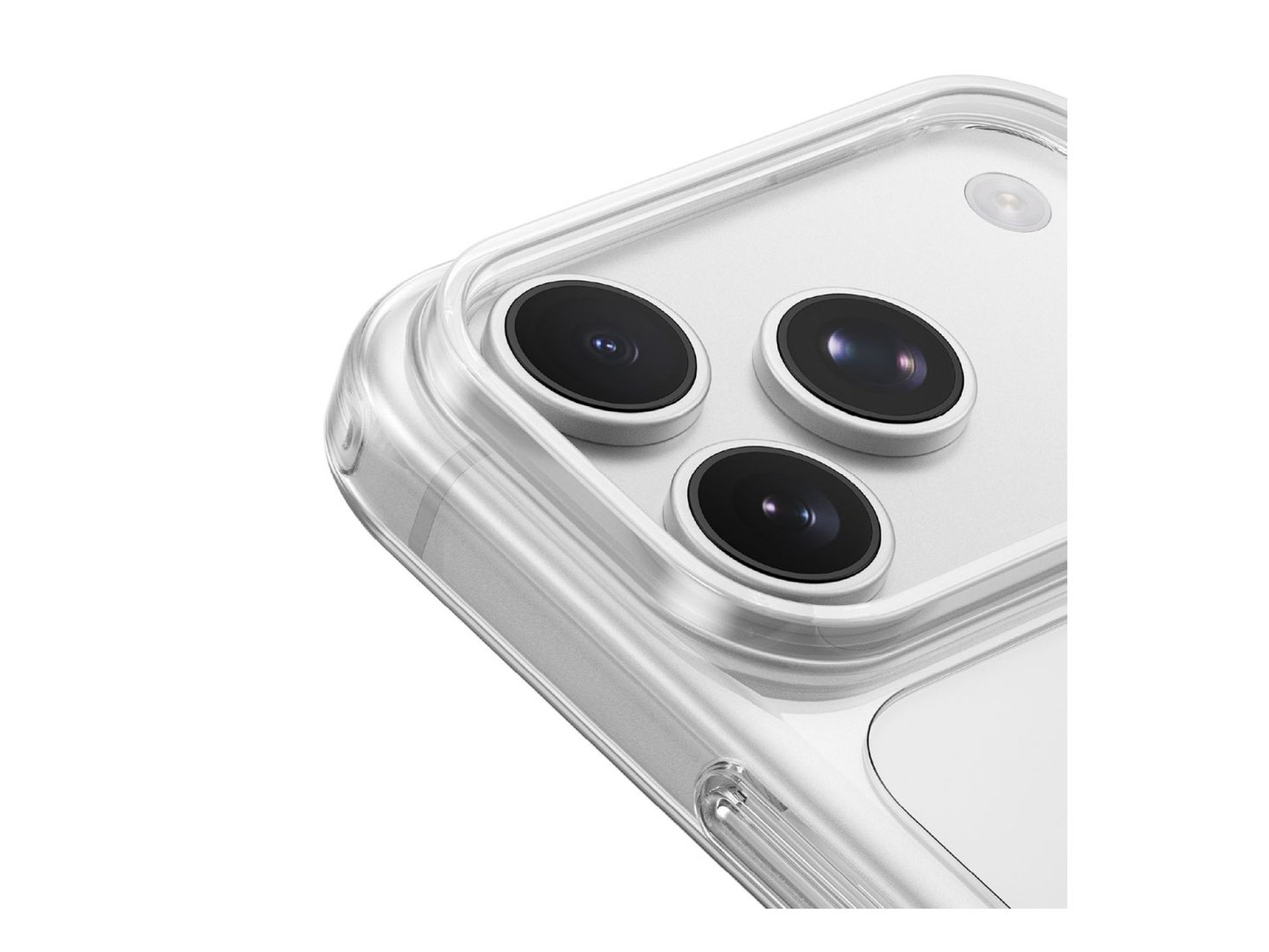Capa AmazingThing Minimal à Prova de Quedas com 3 Lentes para iPhone 18 Pro Max - Transparente