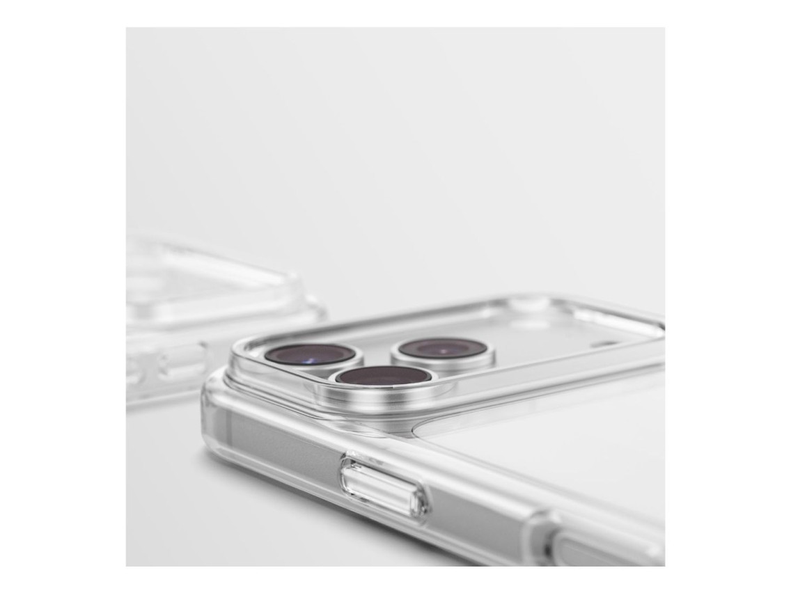 Capa AmazingThing Minimal à Prova de Quedas com 3 Lentes para iPhone 18 Pro Max - Transparente