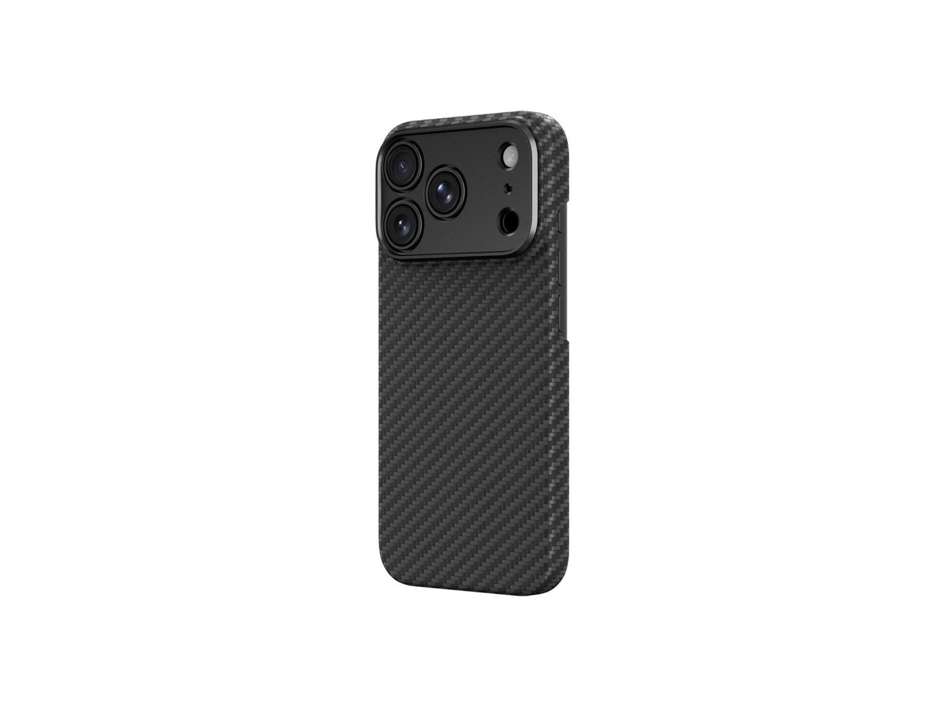 Funda AmazingThing Titan Max para iPhone 18 Pro de fibra de aramida con cubierta para la cámara, com