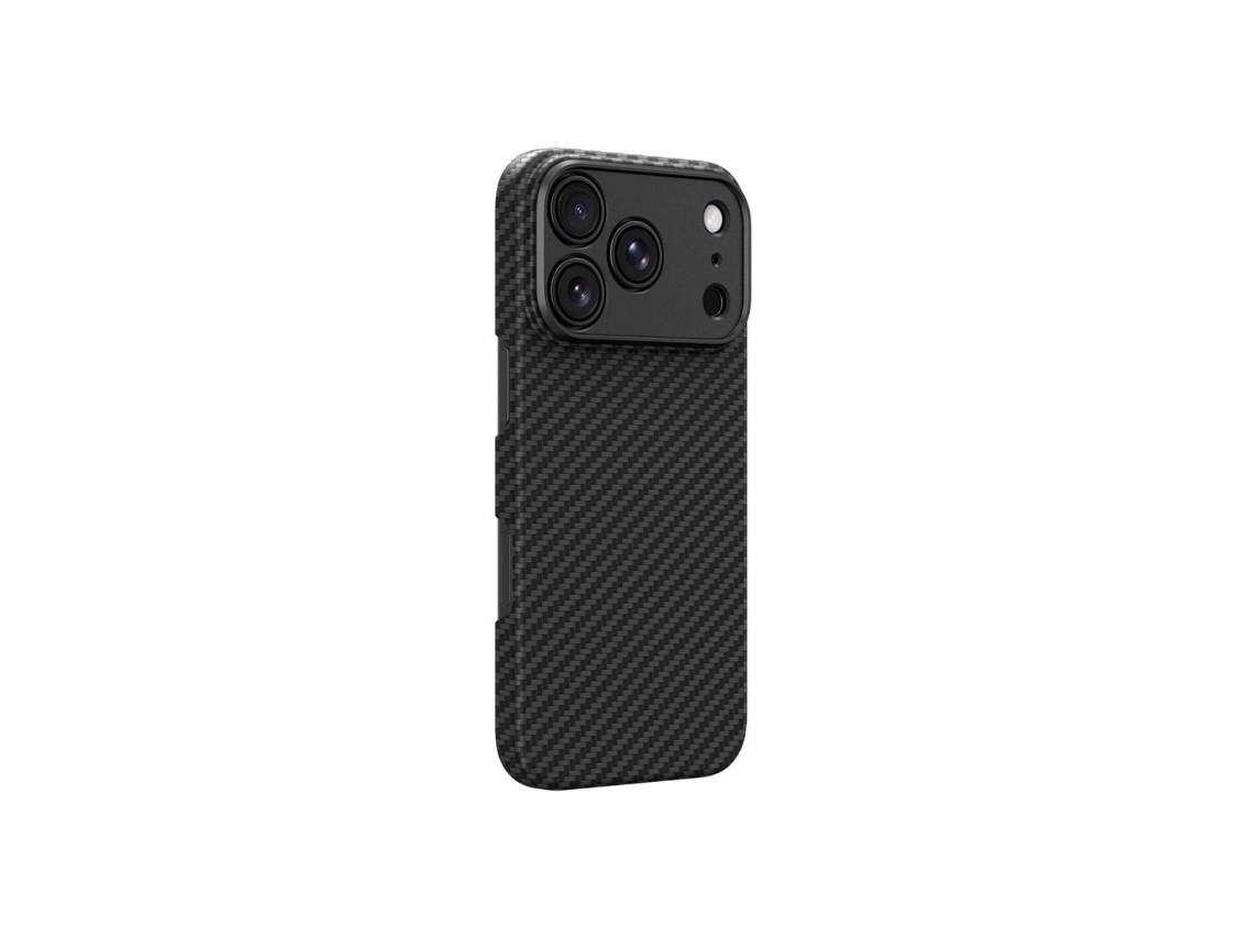 Funda AmazingThing Titan Max para iPhone 18 Pro de fibra de aramida con cubierta para la cámara, com