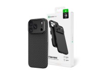 AmazingThing Titan Max Lens Case for iPhone 18 Pro in Aramid Fiber with Camera Cover, MagSafe Compat