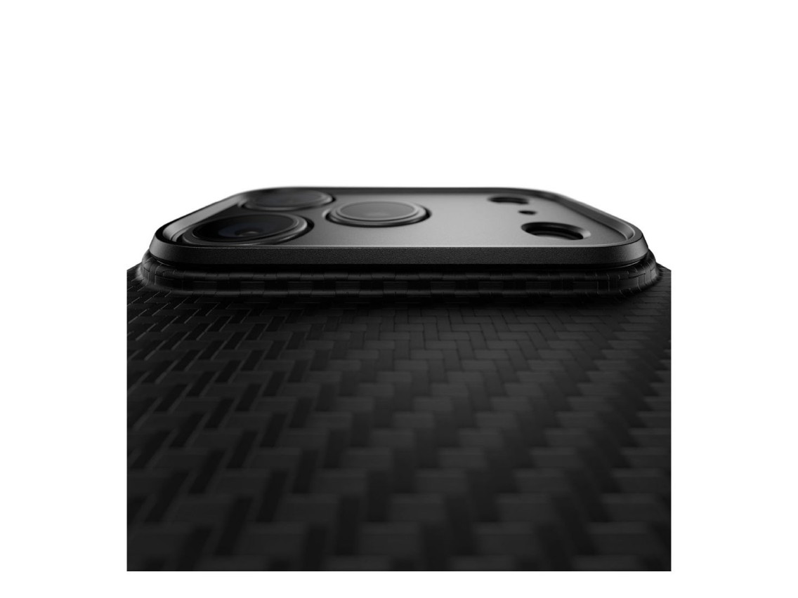 Funda AmazingThing Titan Max para iPhone 18 Pro de fibra de aramida con cubierta para la cámara, com