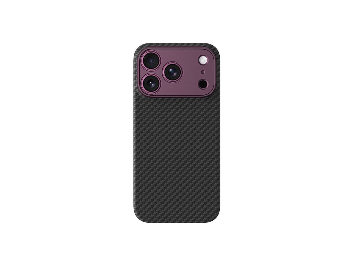 Capa AmazingThing Titan Max Lens para iPhone 18 Pro em fibra de aramida com protetor de c�mara, comp