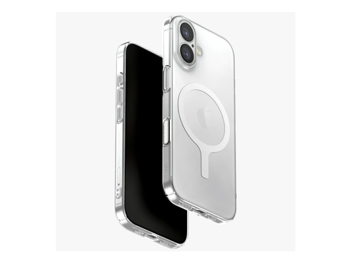 Capa de carregamento Magclick Uniq Airsuit para iPhone 17 - Transparente