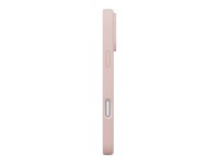 Capa com carregamento Magclick Uniq Lino para iPhone 17 Pro Max - Rosa Capa com carregamento Magclick Uniq Lino para iPhone 17 Pro Max - Rosa