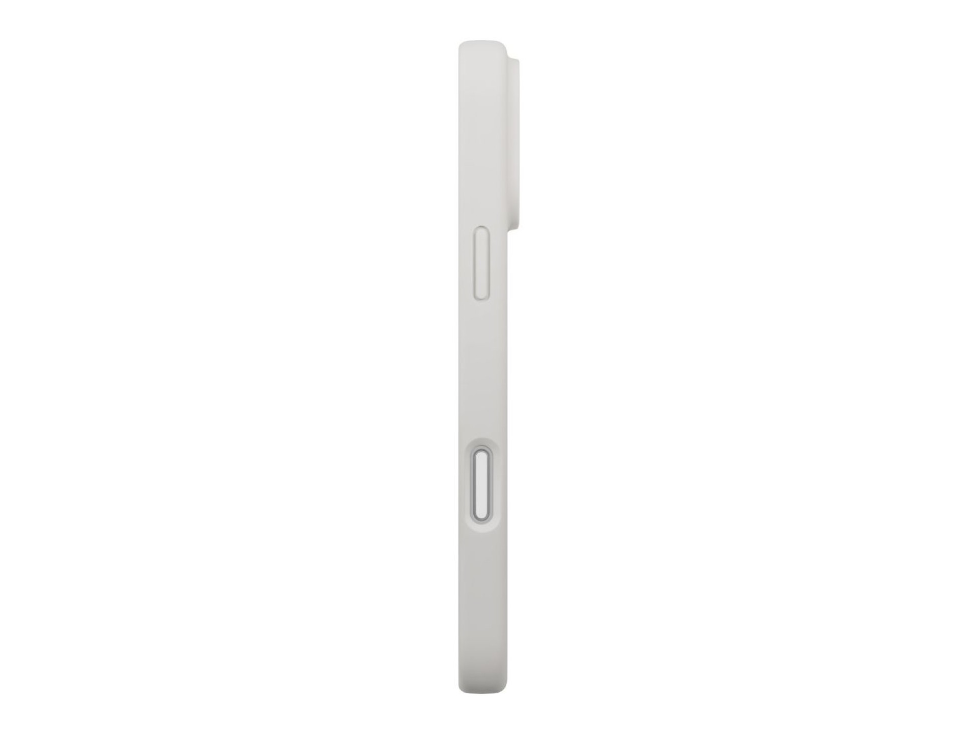 Funda con carga Magclick de Uniq Lino para iPhone 17 Pro Max - Gris