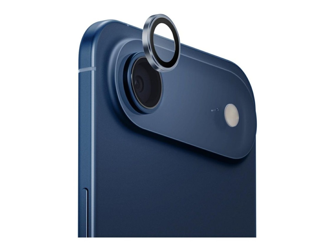 Uniq Optix Aluminum Camera Lens Protector for iPhone Air with Applicator - Blue