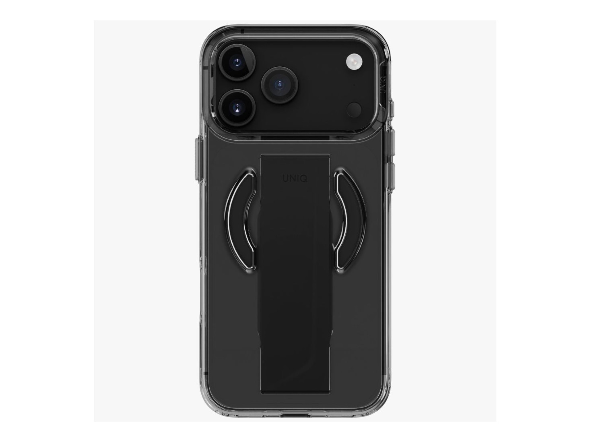 Funda Uniq Heldro Air para iPhone 17 Pro Max con carga Magclick - Negra