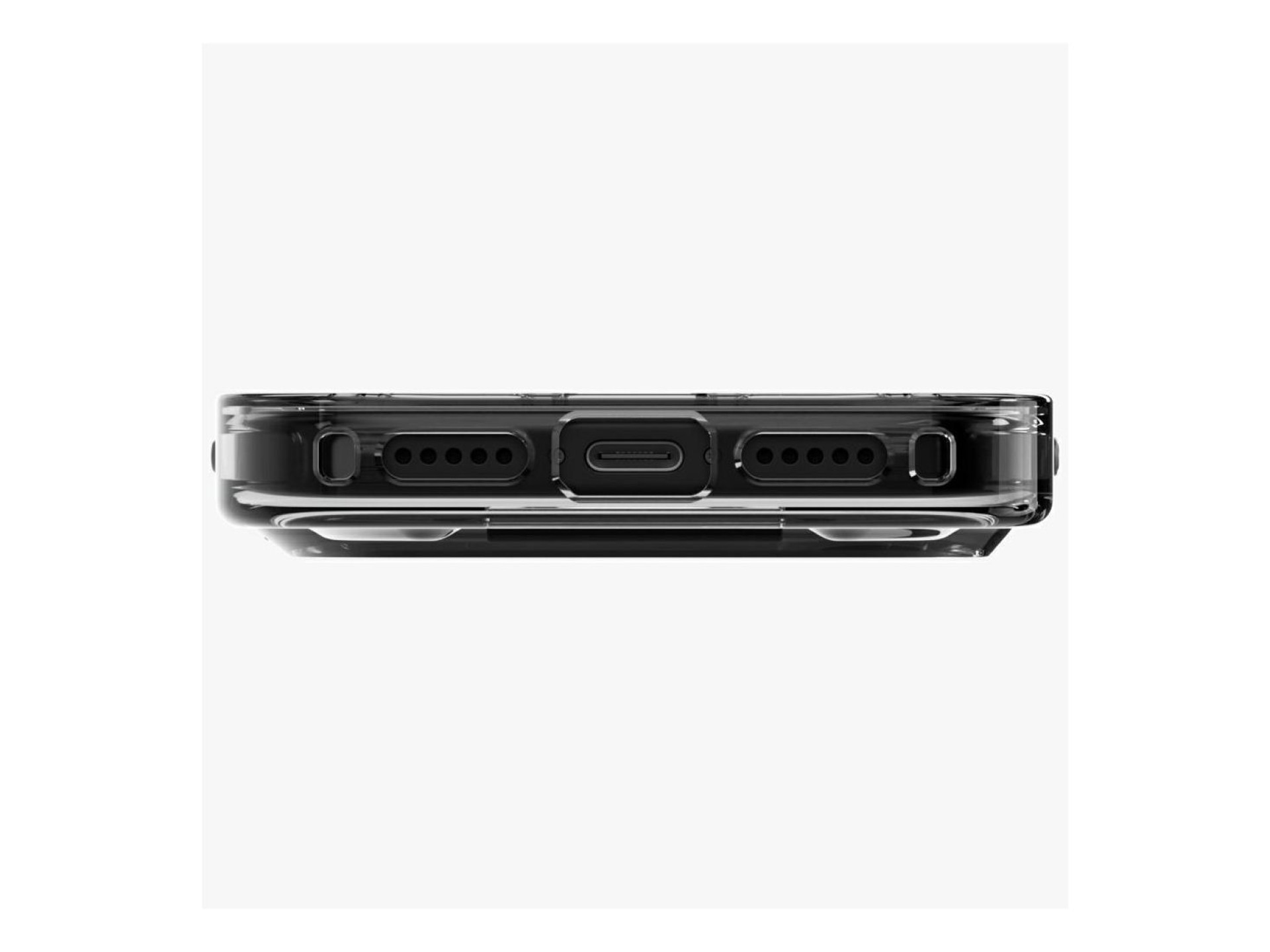 Funda Uniq Heldro Air para iPhone 17 Pro Max con carga Magclick - Negra