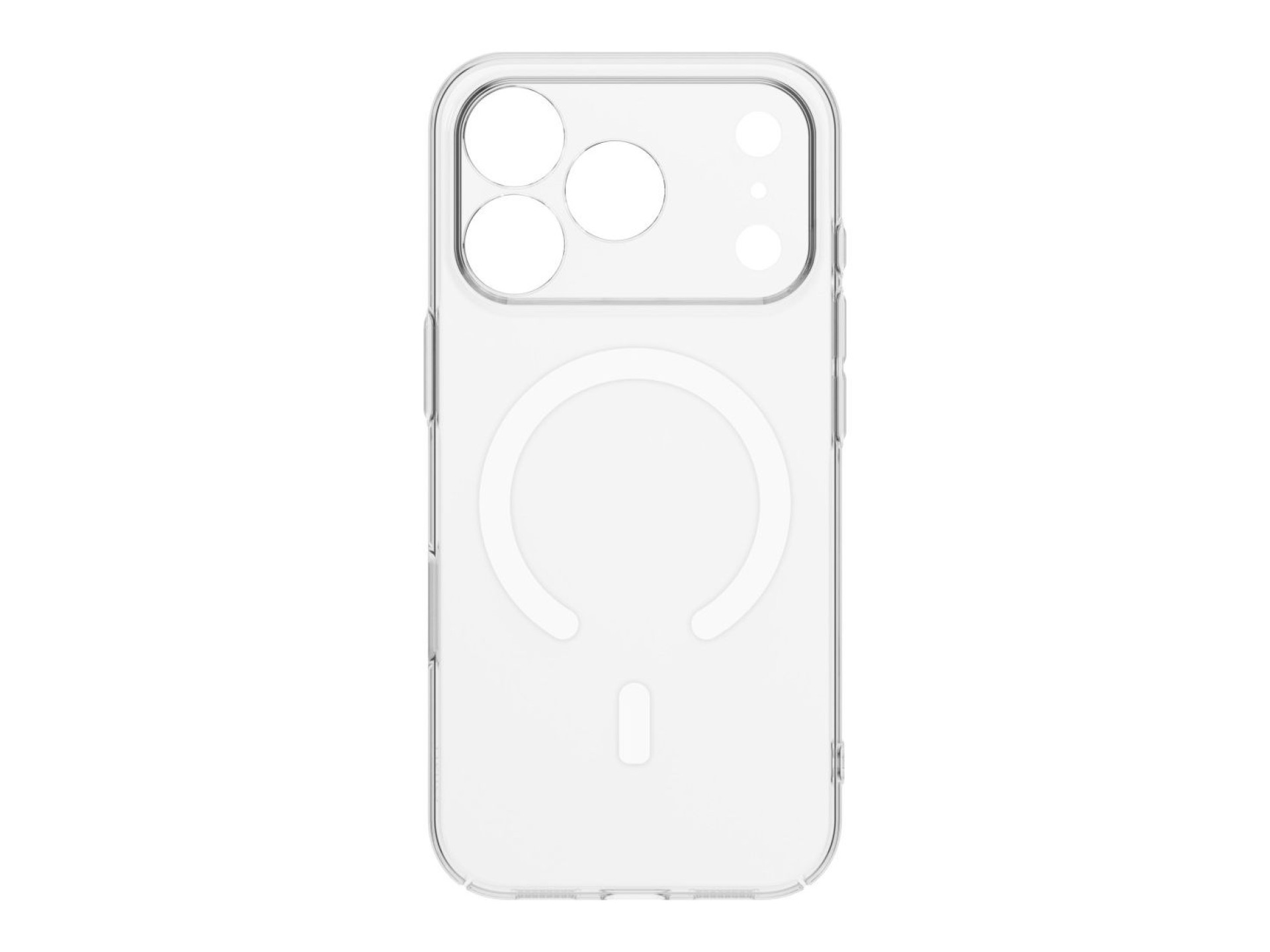 Funda Uniq Hybrid Maglick con sistema de carga integrado para iPhone 18 Pro / 17 Pro - Transparente