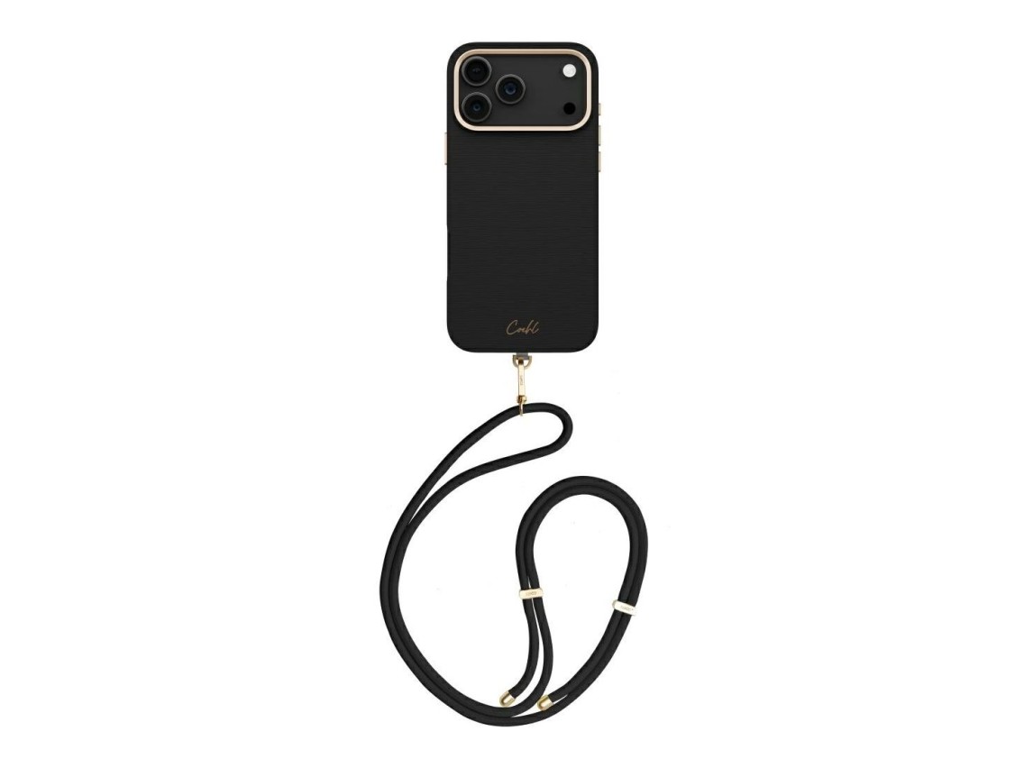 Uniq Coehl Mirelle Magnetic Charging Case for iPhone 17 Pro Max - Black