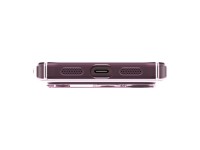 Capa de carregamento Uniq Airsuit Magclick para iPhone 18 Pro/17 Pro - bordeaux