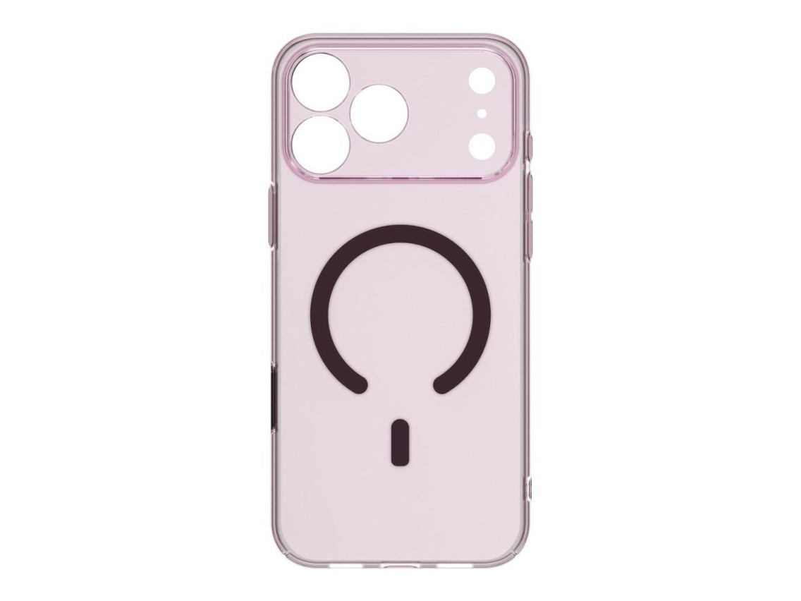 Capa de carregamento Uniq Airsuit Magclick para iPhone 18 Pro/17 Pro - bordeaux