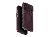 Capa de carregamento Uniq Airsuit Magclick para iPhone 18 Pro/17 Pro - bordeaux