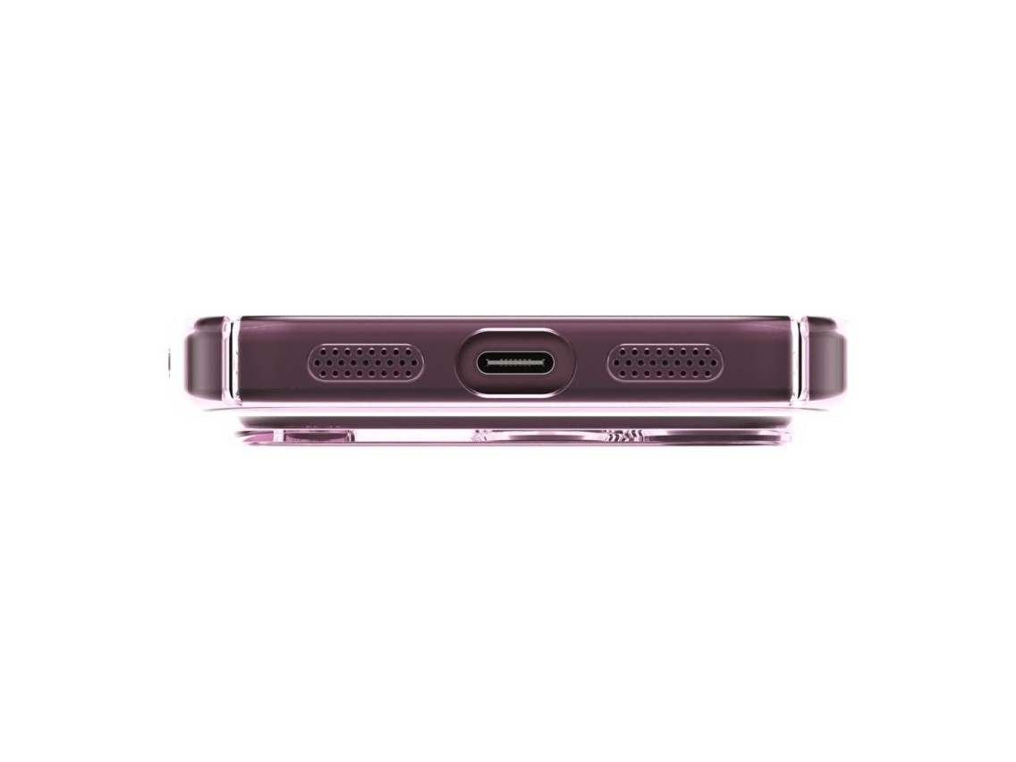 Capa de carregamento Uniq Airsuit Magclick para iPhone 18 Pro/17 Pro - bordeaux