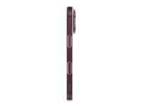 Capa de carregamento Uniq Airsuit Magclick para iPhone 18 Pro/17 Pro - bordeaux