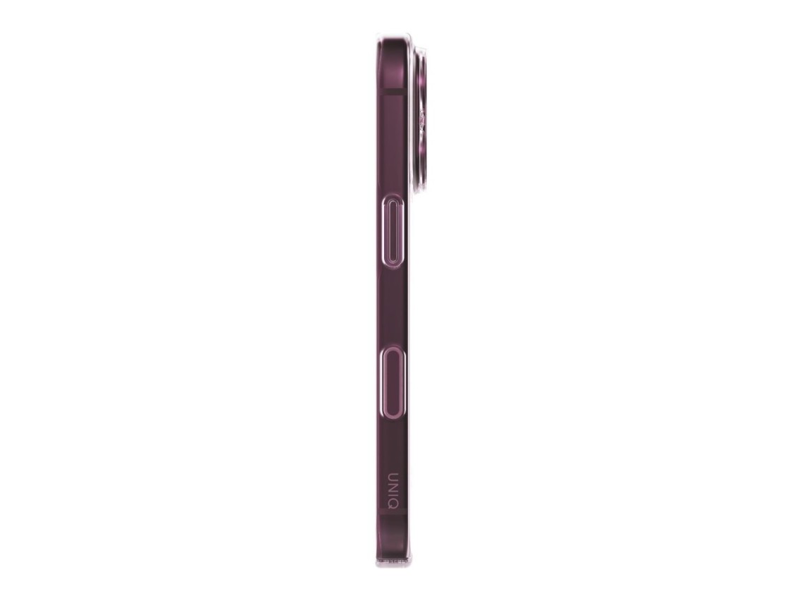Capa de carregamento Uniq Airsuit Magclick para iPhone 18 Pro/17 Pro - bordeaux