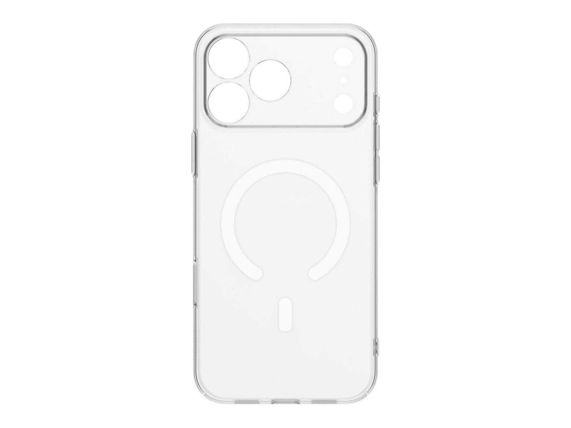 Capa de carregamento Uniq Airsuit Magclick para iPhone 18 Pro Max/17 Pro Max - Transparente