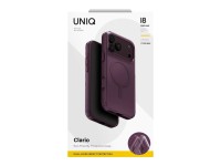 Funda ecológica Uniq Clario Magclick Charging para iPhone 18 Pro Max / 17 Pro Max - morado Funda ecológica Uniq Clario Magclick Charging para iPhone 18 Pro Max / 17 Pro Max - morado