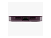 Capa ecológica Uniq Clario Magclick Charging para iPhone 18 Pro/17 Pro - roxa Capa ecológica Uniq Clario Magclick Charging para iPhone 18 Pro/17 Pro - roxa