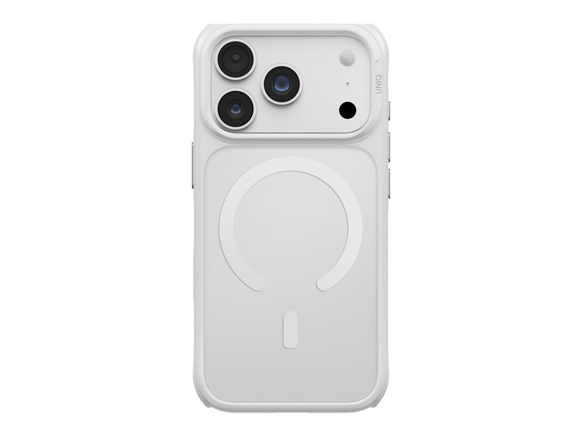 Uniq Veren Magclick Charging Case for iPhone 18 Pro / 17 Pro - White