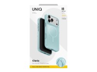 Funda ecológica Uniq Clario Magclick Charging para iPhone 18 Pro Max / 17 Pro Max - menta Funda ecológica Uniq Clario Magclick Charging para iPhone 18 Pro Max / 17 Pro Max - menta