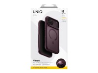 Capa de carregamento Uniq Veren Magclick para iPhone 18 Pro Max/17 Pro Max - bordeaux Capa de carregamento Uniq Veren Magclick para iPhone 18 Pro Max/17 Pro Max - bordeaux
