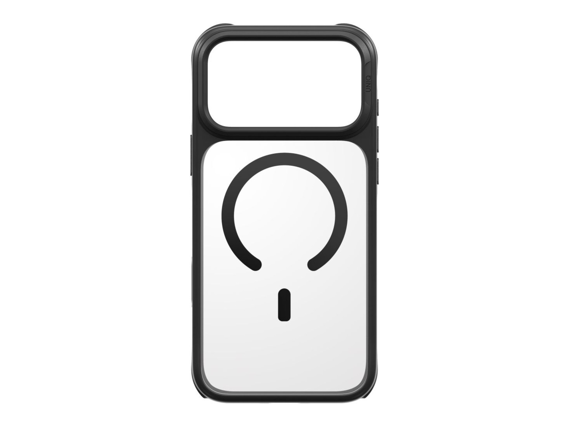 Funda de carga Uniq Veren Magclick para iPhone 18 Pro Max / 17 Pro Max - Negra