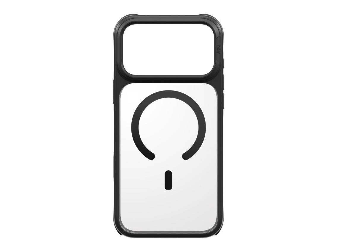 Funda de carga Uniq Veren Magclick para iPhone 18 Pro Max / 17 Pro Max - Negra