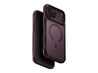 Capa de carregamento Uniq Veren Magclick para iPhone 18 Pro Max/17 Pro Max - bordeaux