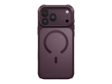 Capa de carregamento Uniq Veren Magclick para iPhone 18 Pro Max/17 Pro Max - bordeaux Capa de carregamento Uniq Veren Magclick para iPhone 18 Pro Max/17 Pro Max - bordeaux