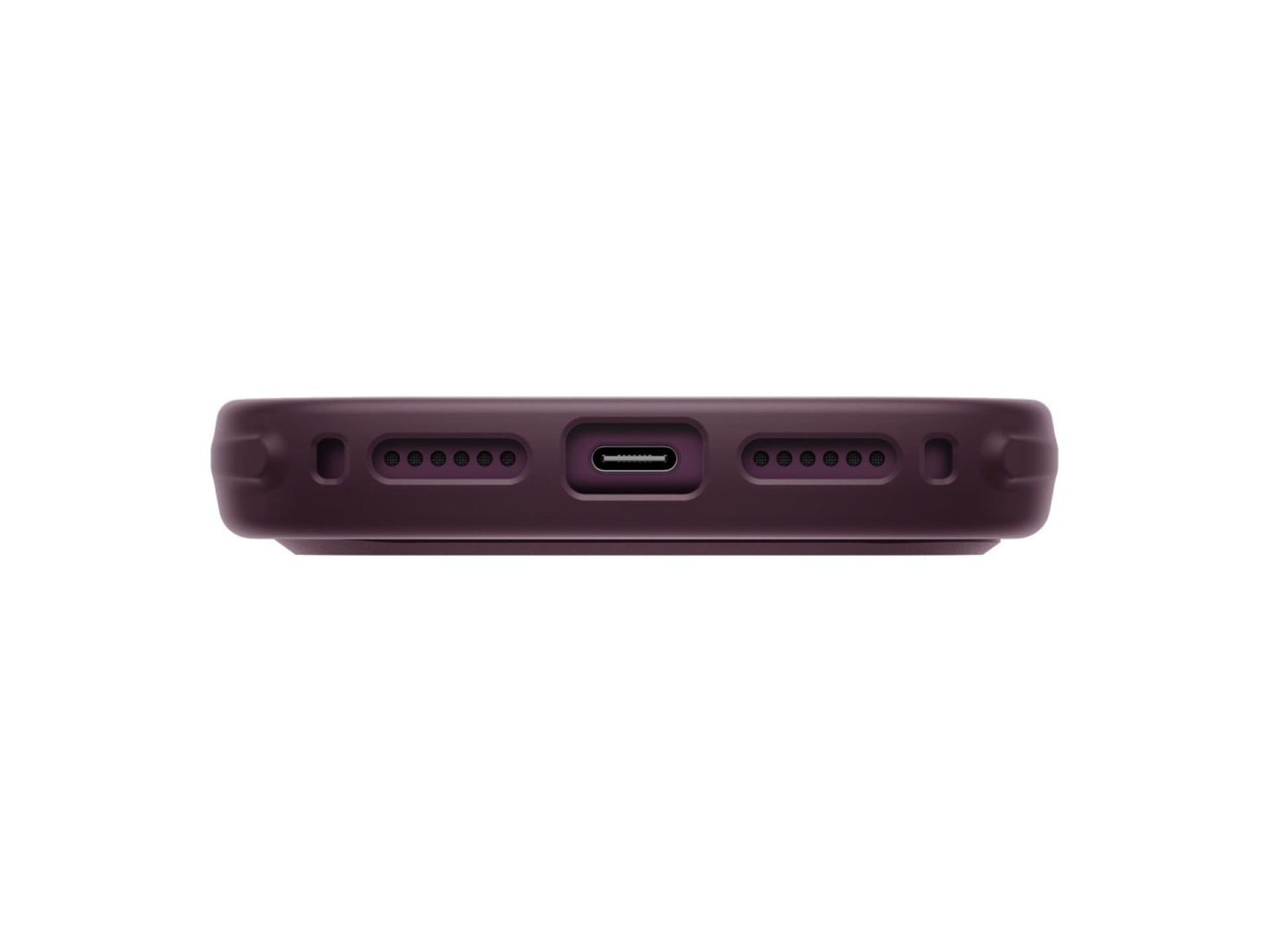 Capa de carregamento Uniq Veren Magclick para iPhone 18 Pro Max/17 Pro Max - bordeaux